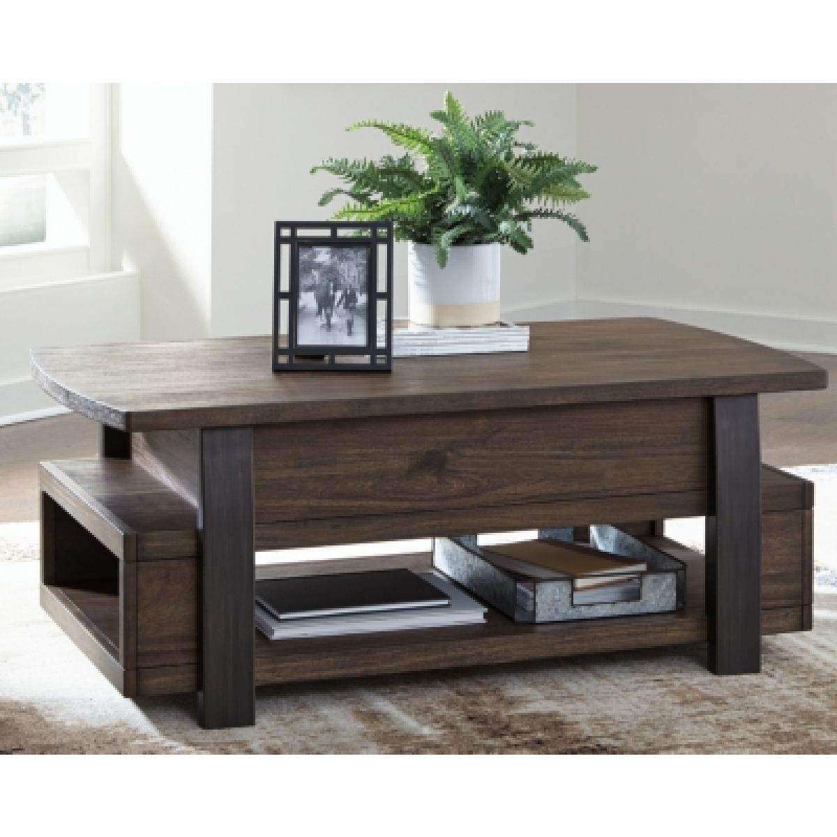 Vailbry Coffee Table with Lift Top - Image 13