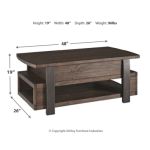 Vailbry Coffee Table with Lift Top - Image 5