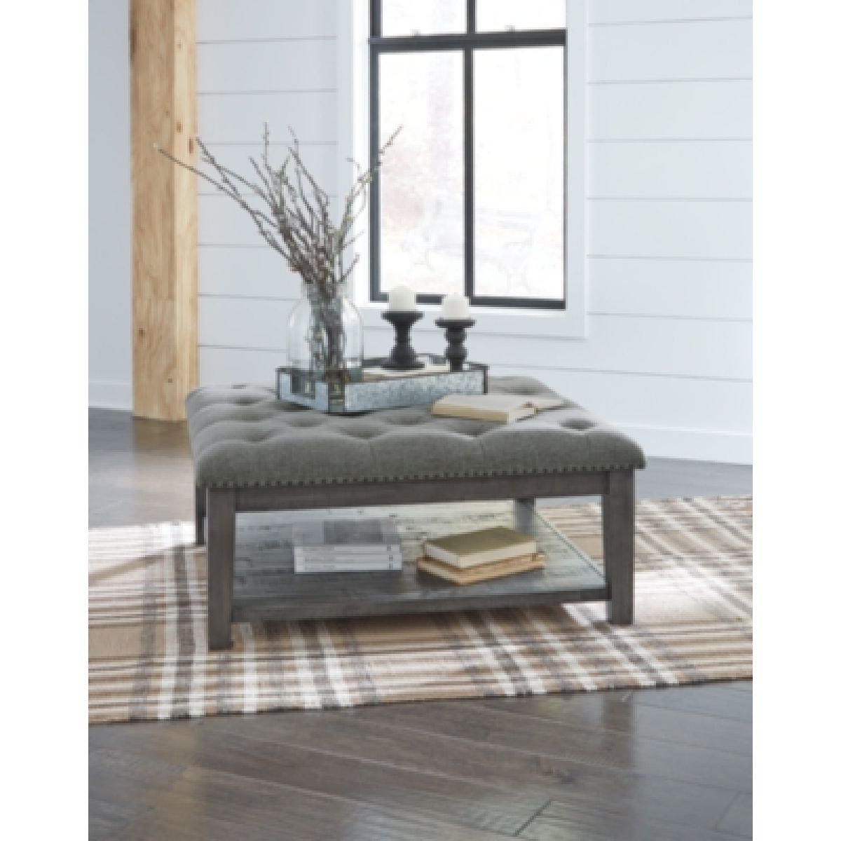 Borlofield Coffee Table Ottoman - Image 5