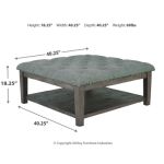 Borlofield Coffee Table Ottoman - Image 4