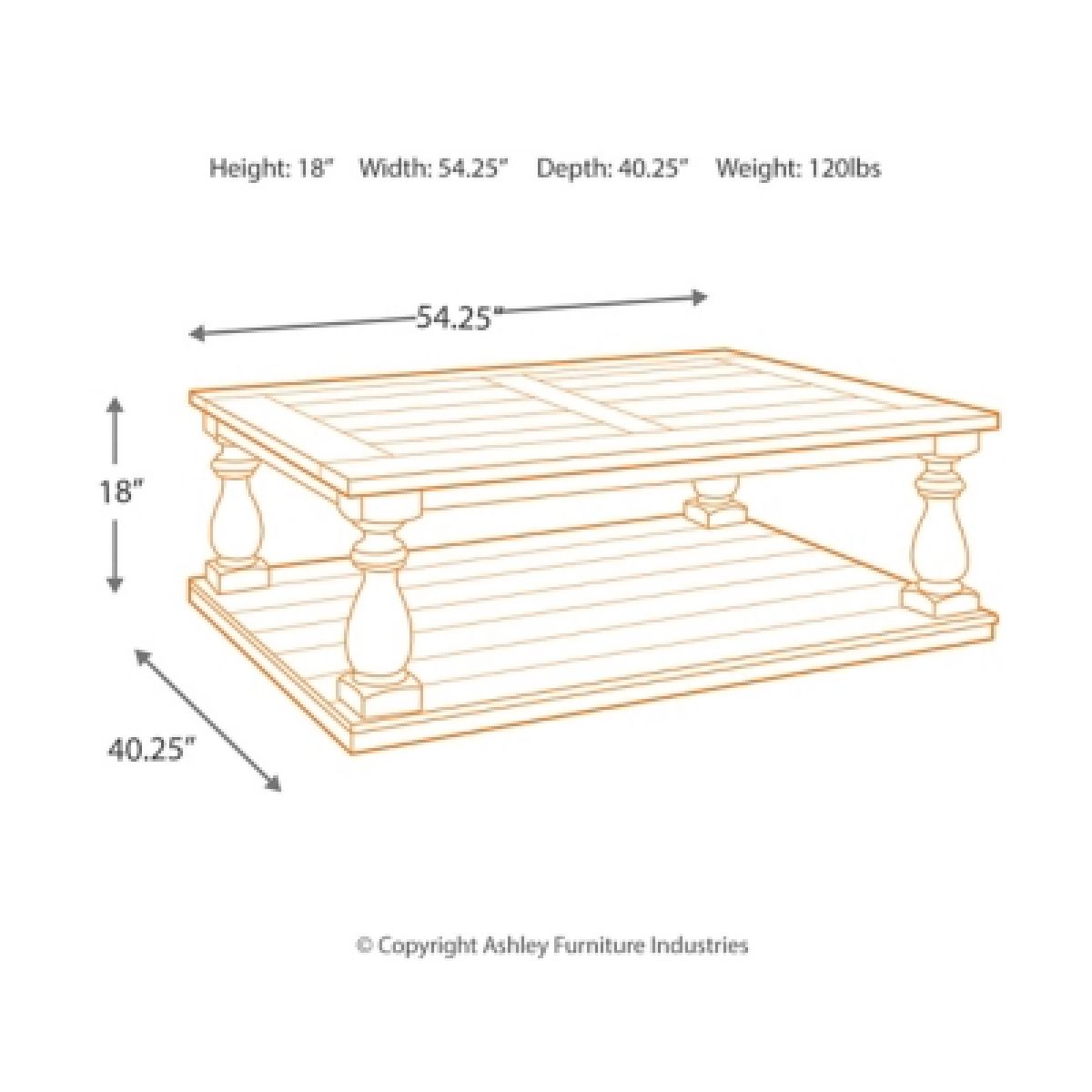 Mallacar Coffee Table - Image 6