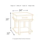 Stanah End Table - Image 6