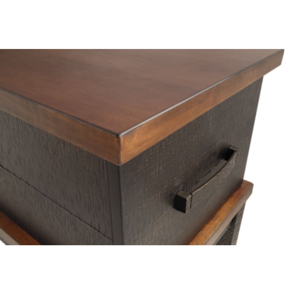 Stanah Chairside End Table with USB Ports & Outlets - Image 14