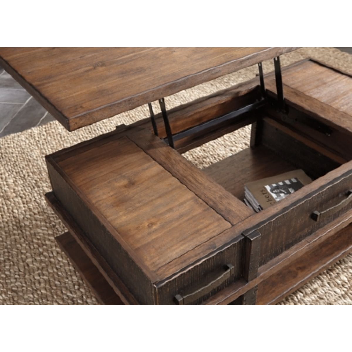 Stanah Coffee Table with Lift Top - Image 6