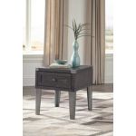Todoe End Table with USB Ports & Outlets - Image 4
