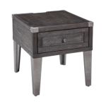 Todoe End Table with USB Ports & Outlets - Image 6
