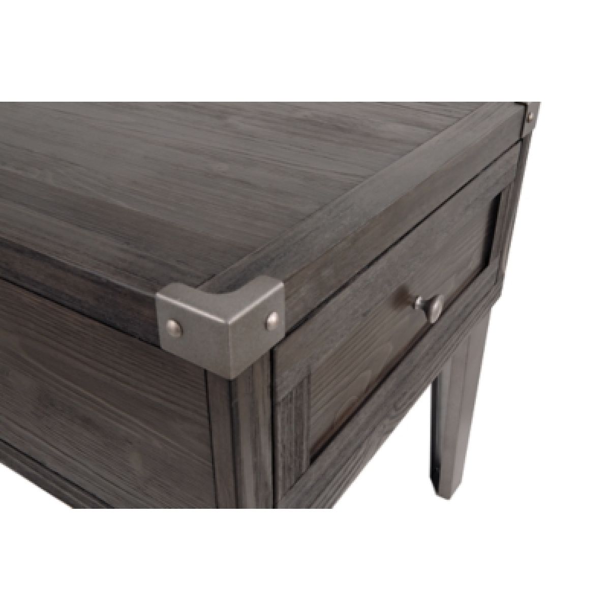 Todoe End Table with USB Ports & Outlets - Image 12