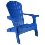 Folding Adirondack Chair in Blue