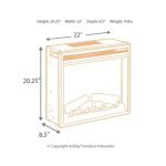 Entertainment Accessories Electric Fireplace Insert - Image 5