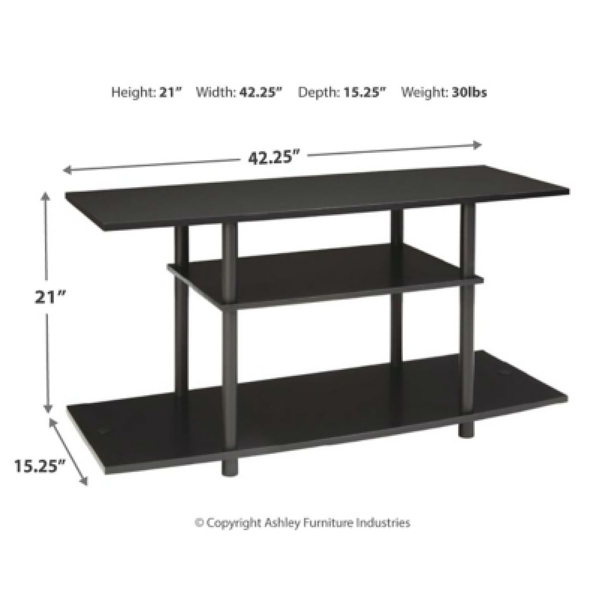 Cooperson 42" TV Stand - Image 7