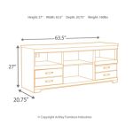 Trinell 63" TV Stand - Image 6