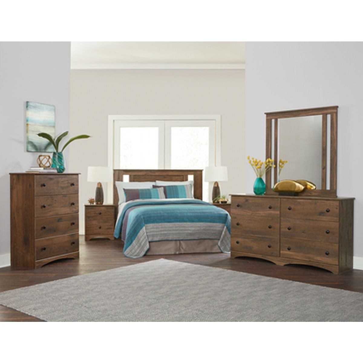 Aspen Oak 6-Drawer Dresser - 15586 - Image 2