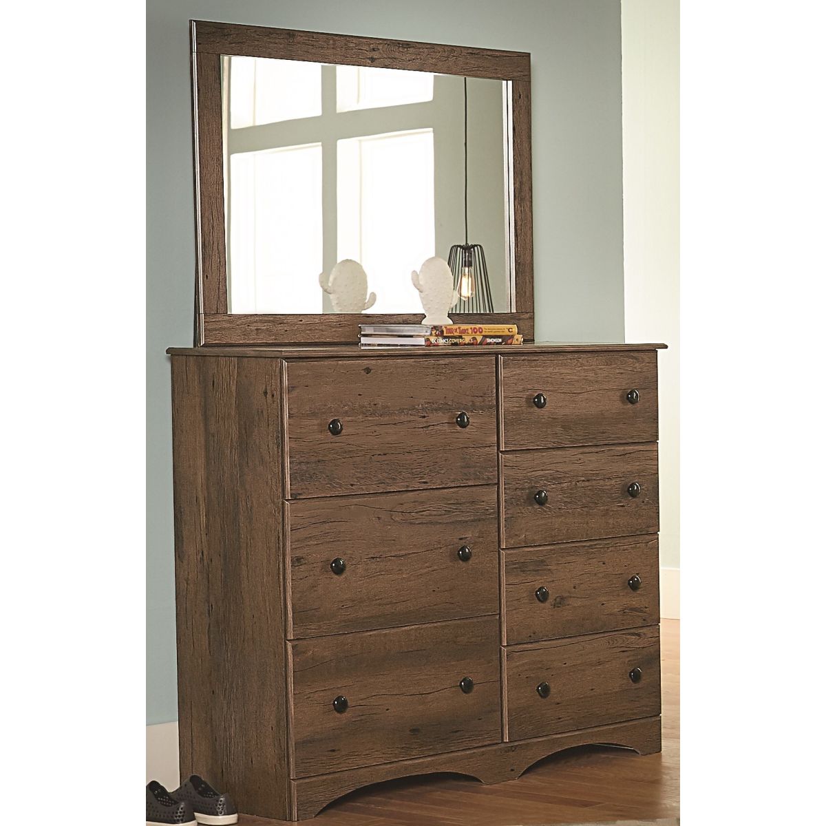 Aspen Oak 7-Drawer Chest - Image 2