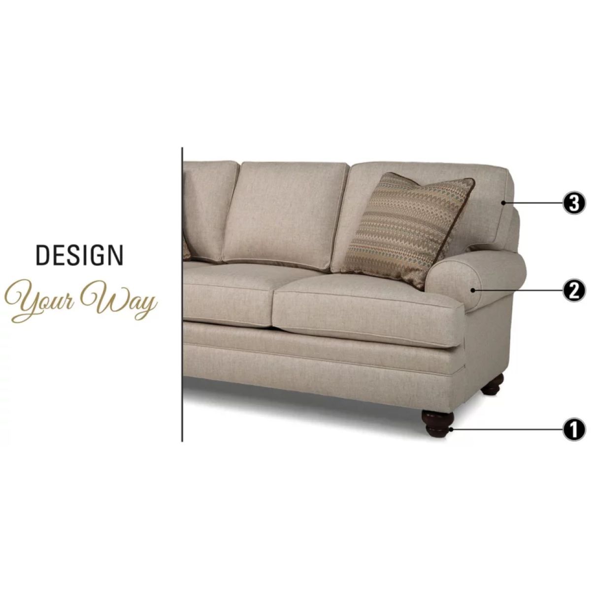 5371L-10 Conversation Sofa - Image 2