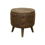 Maya End Table with Cushion Base