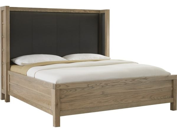 Fontana Upholstered Bed with Low Footboard Dressers Mavin Fontana Upholstered Bed with Low Footboard Dressers Mavin