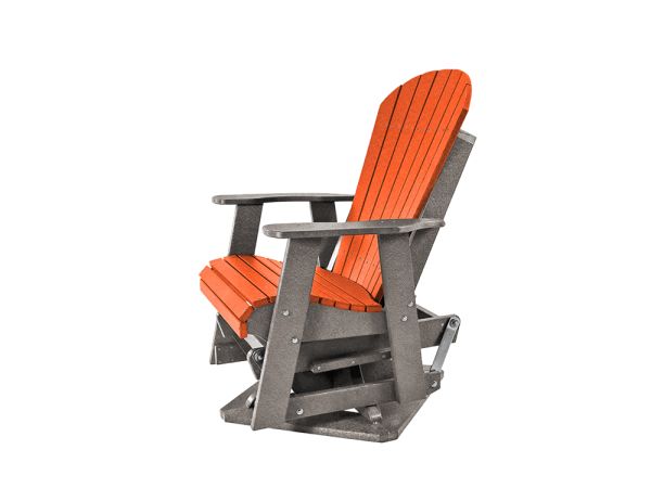 Folding Adirondack Chair in Orange and Grey Outdoor Chairs Kanyon Living Folding Adirondack Chair in Orange and Grey Outdoor Chairs Kanyon Living