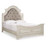 Realyn Queen Upholstered Panel Bed - Image 2