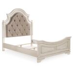 Realyn Queen Upholstered Panel Bed - Image 3