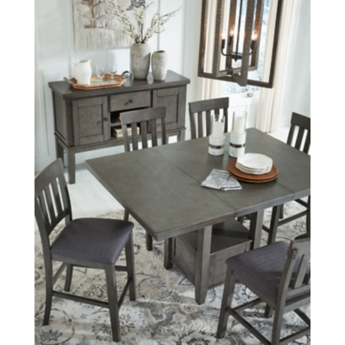 Hallanden Counter Height Dining Extension Table - Image 7