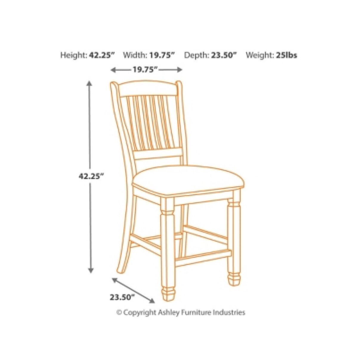 Bolanburg Counter Height Bar Stool - Image 5