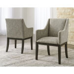 Burkhaus Dining Arm Chair (Set of 2)