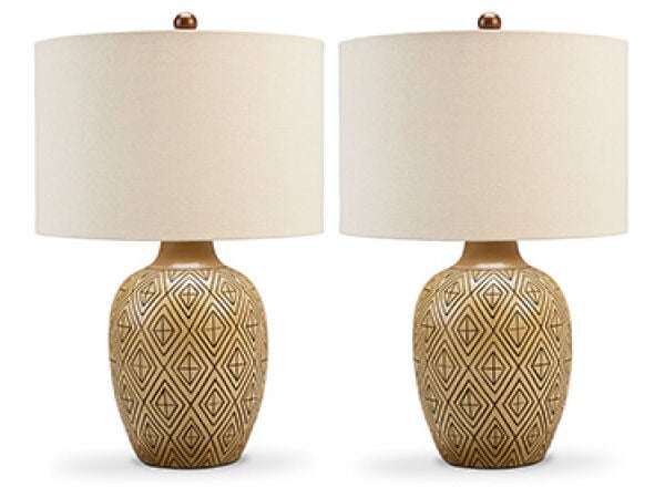Jairgan Table Lamp (Set of 2) Lighting Ashley Furniture Jairgan Table Lamp (Set of 2) Lighting Ashley Furniture