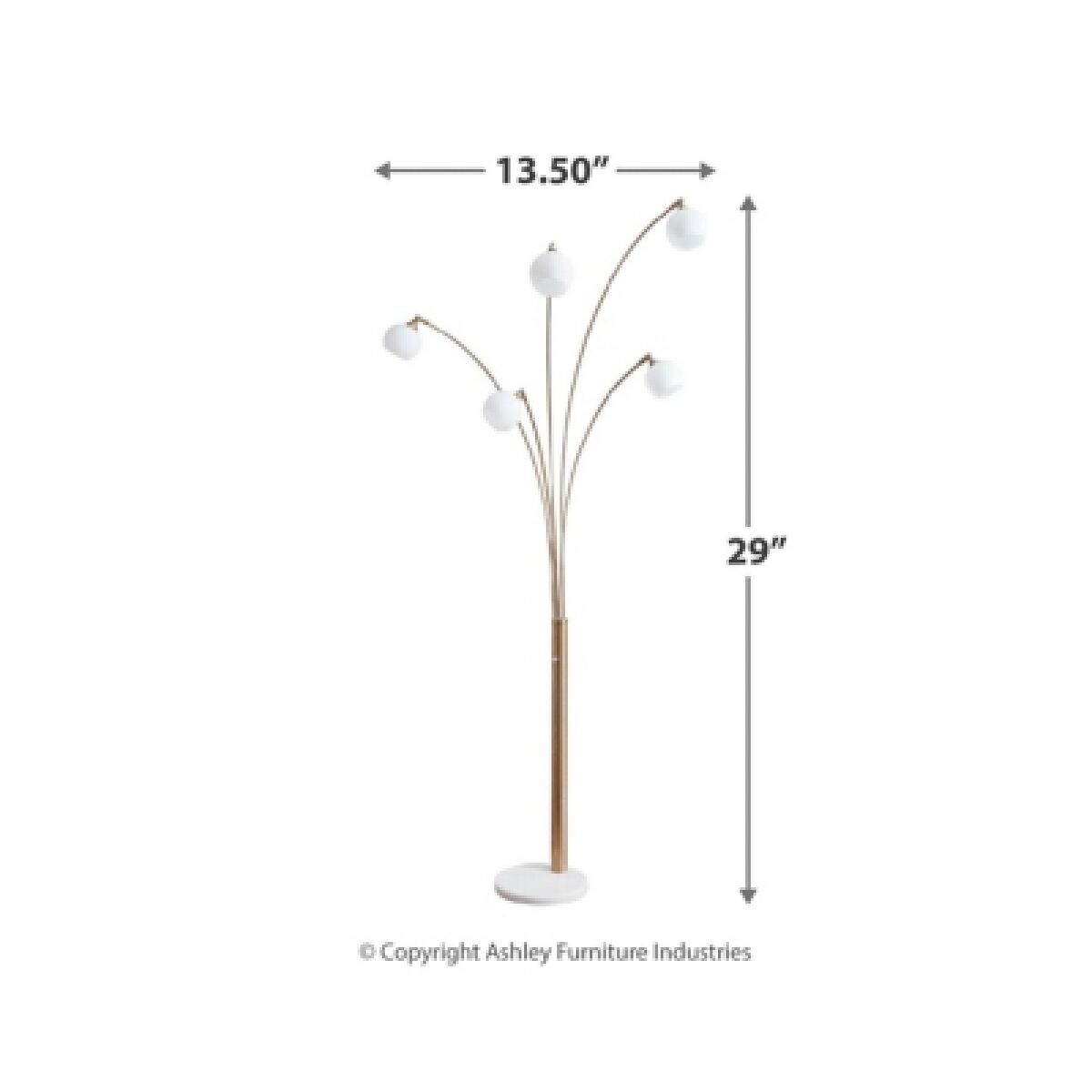 Taliya Arc Lamp - Image 5