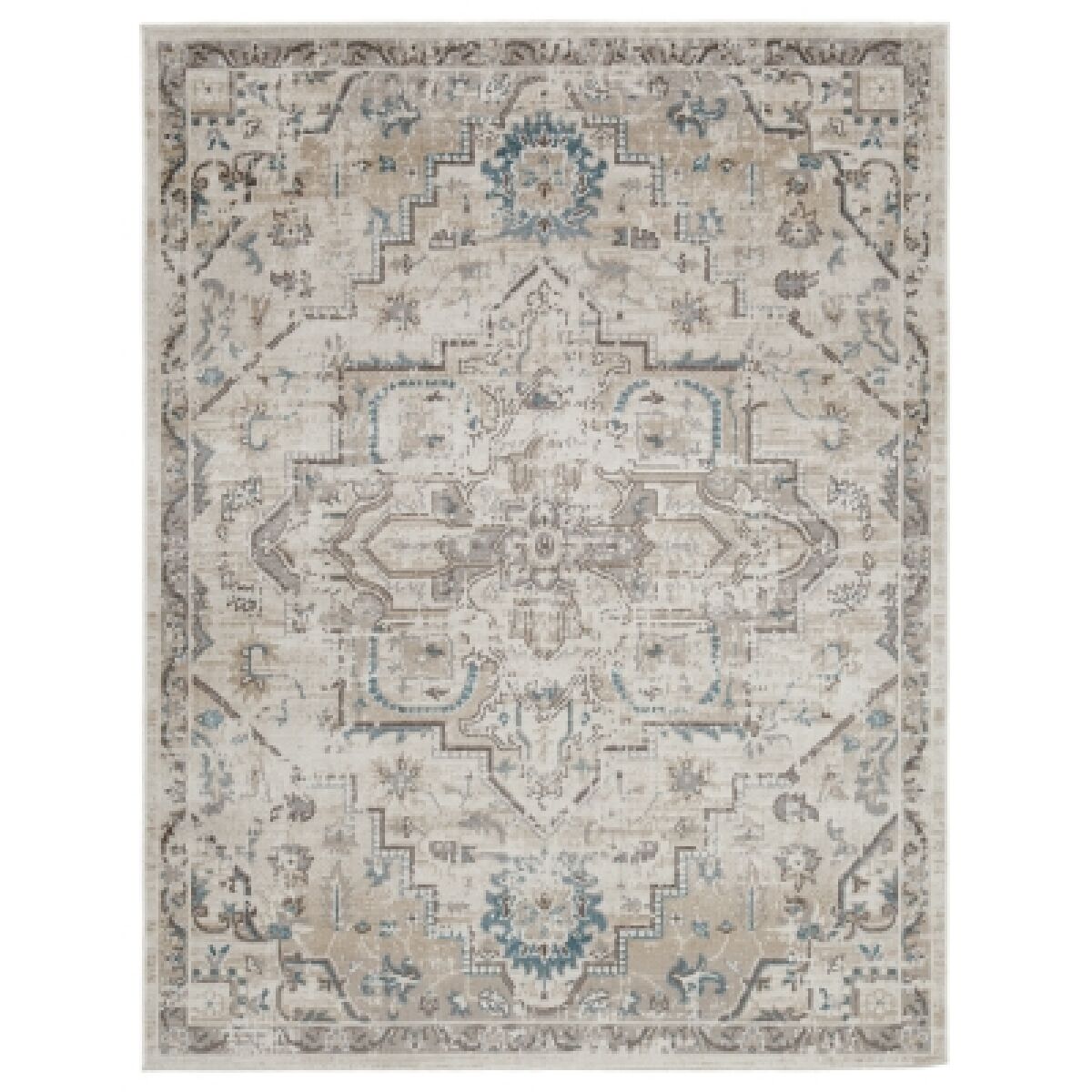 Barkham 5'3" x 7' Washable Rug - Image 2