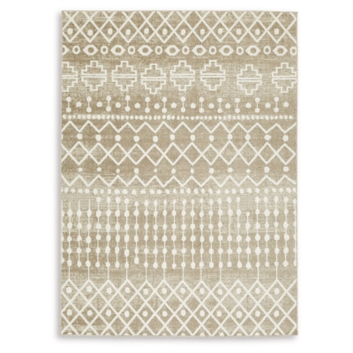 Bunchly 4'11" x 7'2" Washable Rug - Image 2