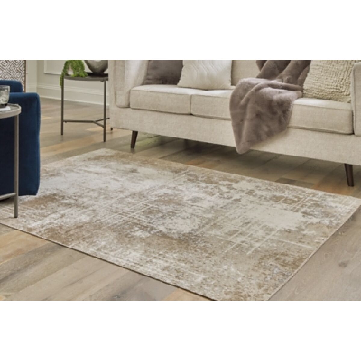 Grifflain 5'1" x 7' Washable Rug - Image 3