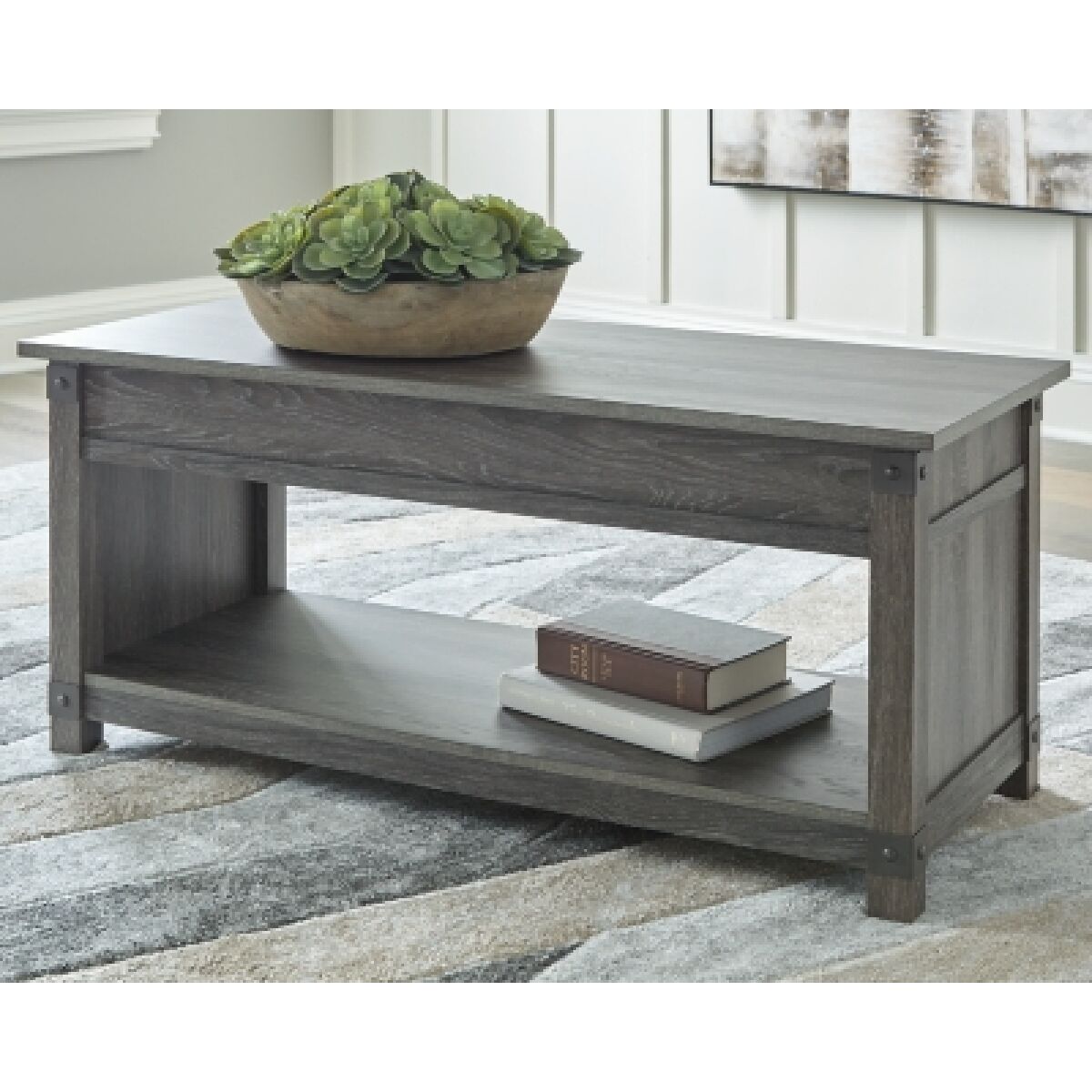 Freedan Lift-Top Coffee Table - Image 3