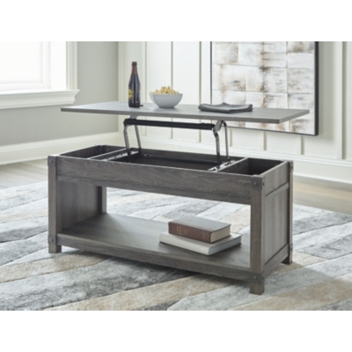 Freedan Lift-Top Coffee Table - Image 8