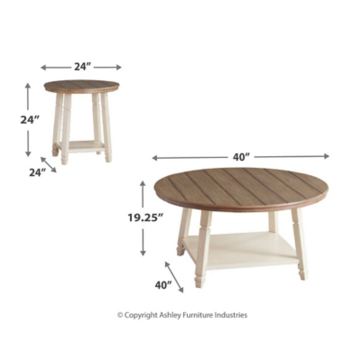 Bolanbrook Table (Set of 3) - Image 4