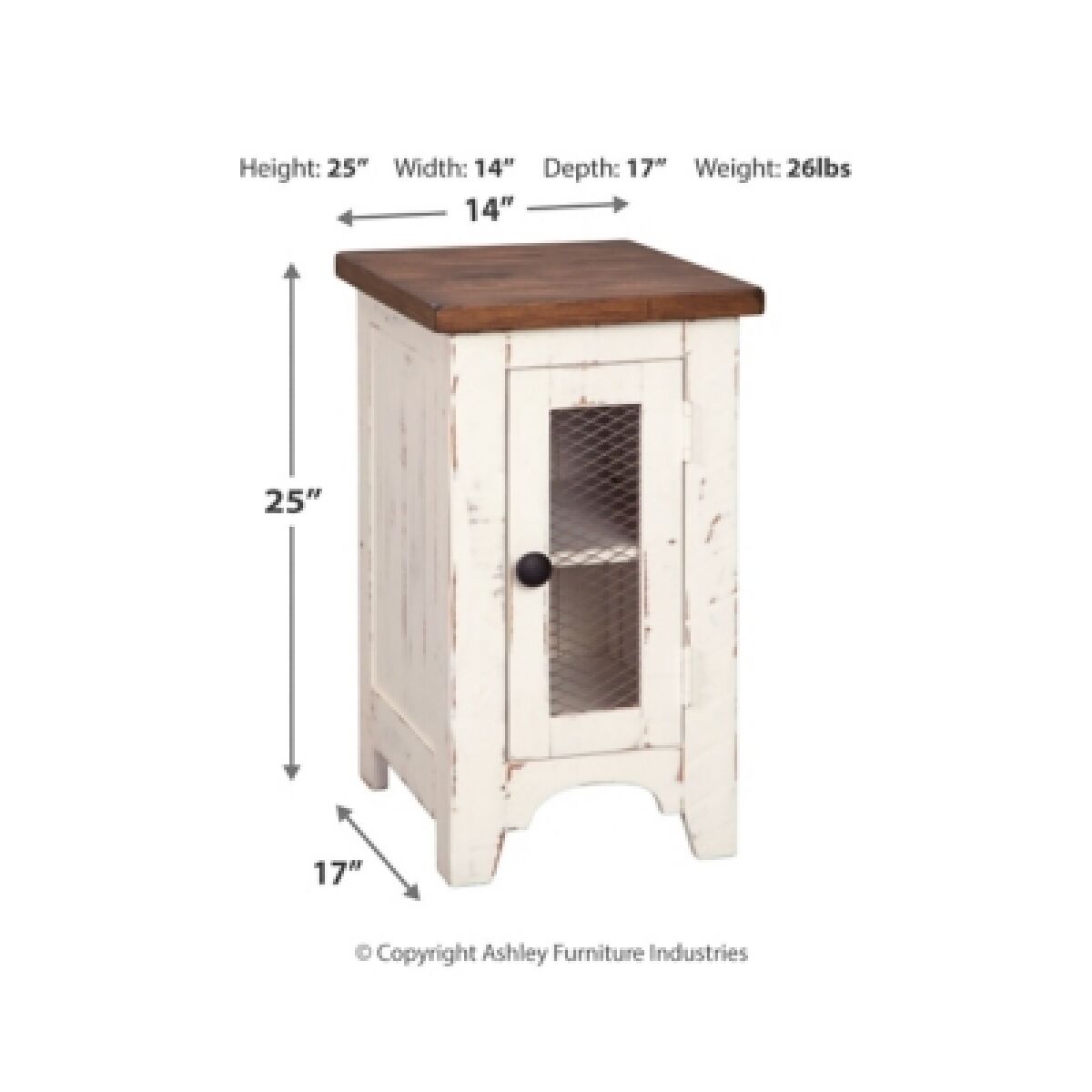 Wystfield Chairside End Table - Image 5