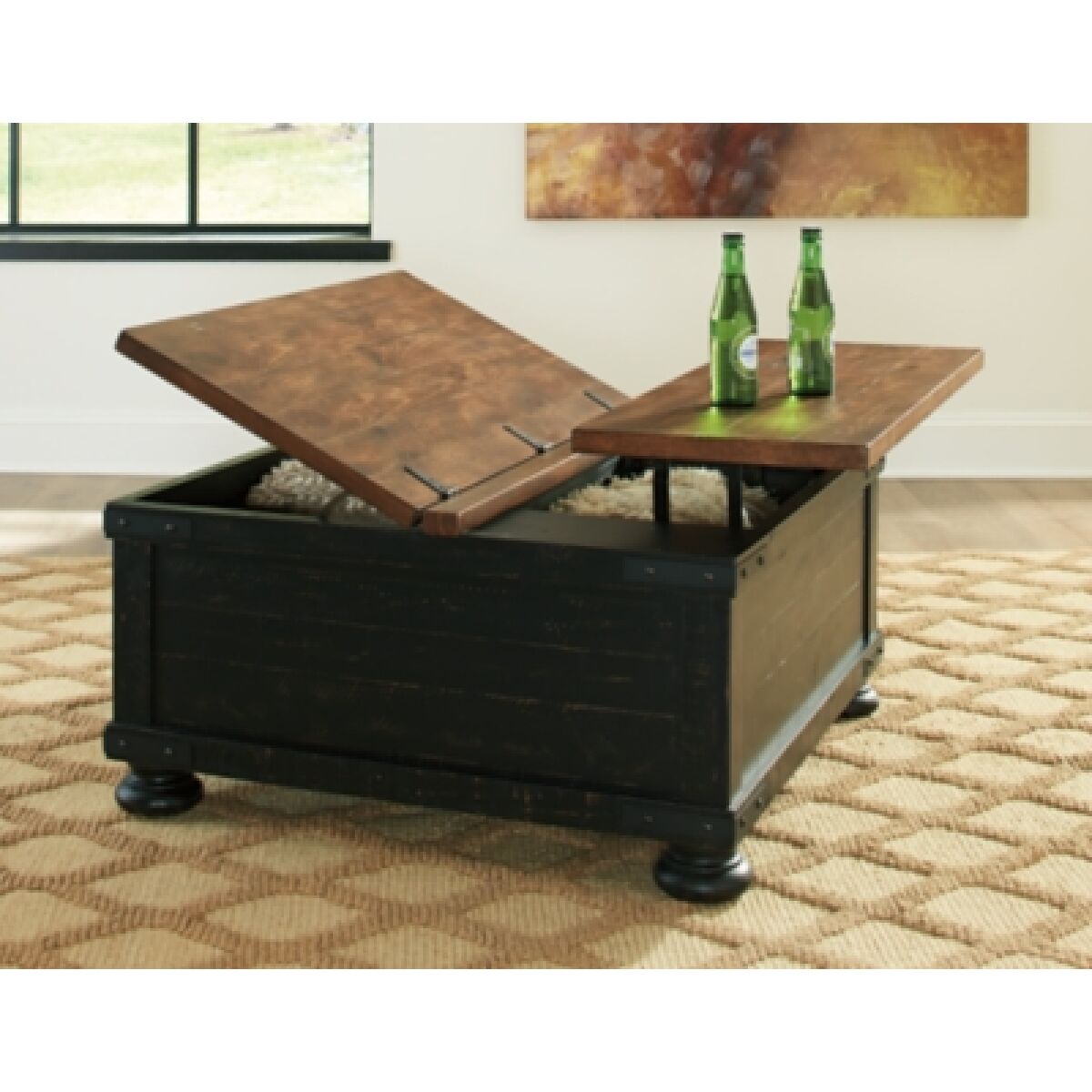 Valebeck Coffee Table with Lift Top - Image 6