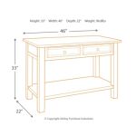 Tyler Creek Sofa/Console Table - Image 11