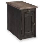 Tyler Creek Chairside End Table with USB Ports & Outlets - Image 2