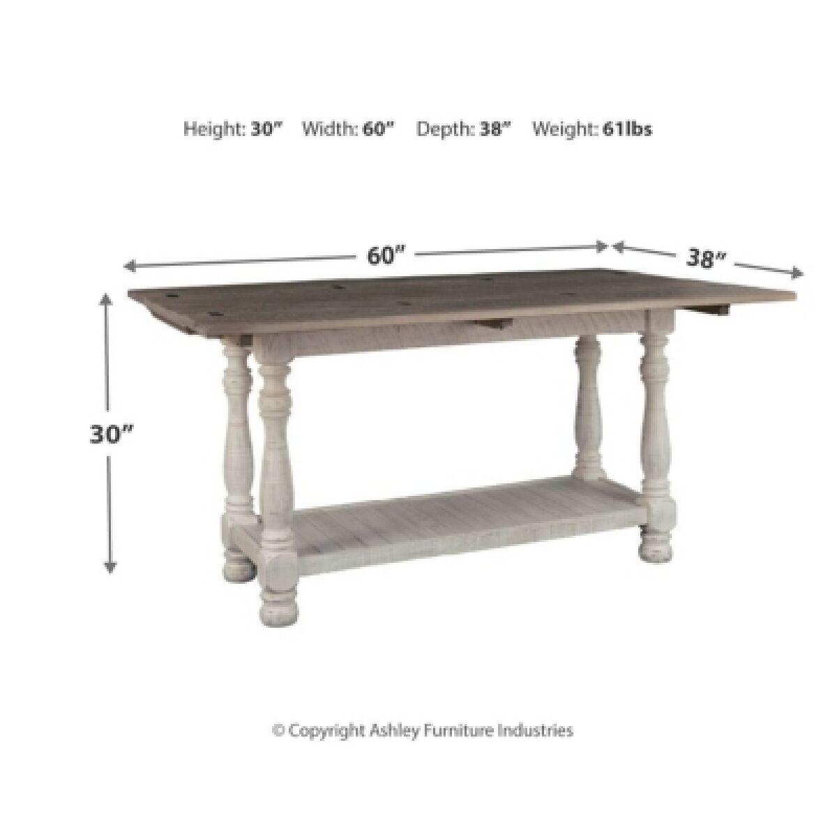 Havalance Sofa/Console Table - Image 5