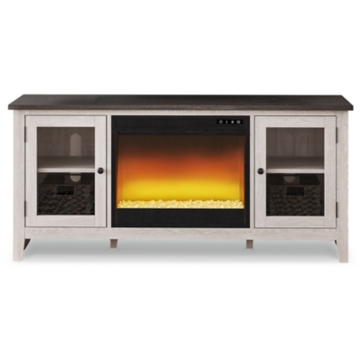 Dorrinson 60" TV Stand with Electric Fireplace - Image 2