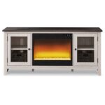 Dorrinson 60" TV Stand with Electric Fireplace - Image 2