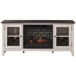 Dorrinson 60" TV Stand with Electric Fireplace - Image 2