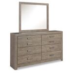 Culverbach Queen Bed with Mirrored Dresser and 2 Nightstand - Image 4
