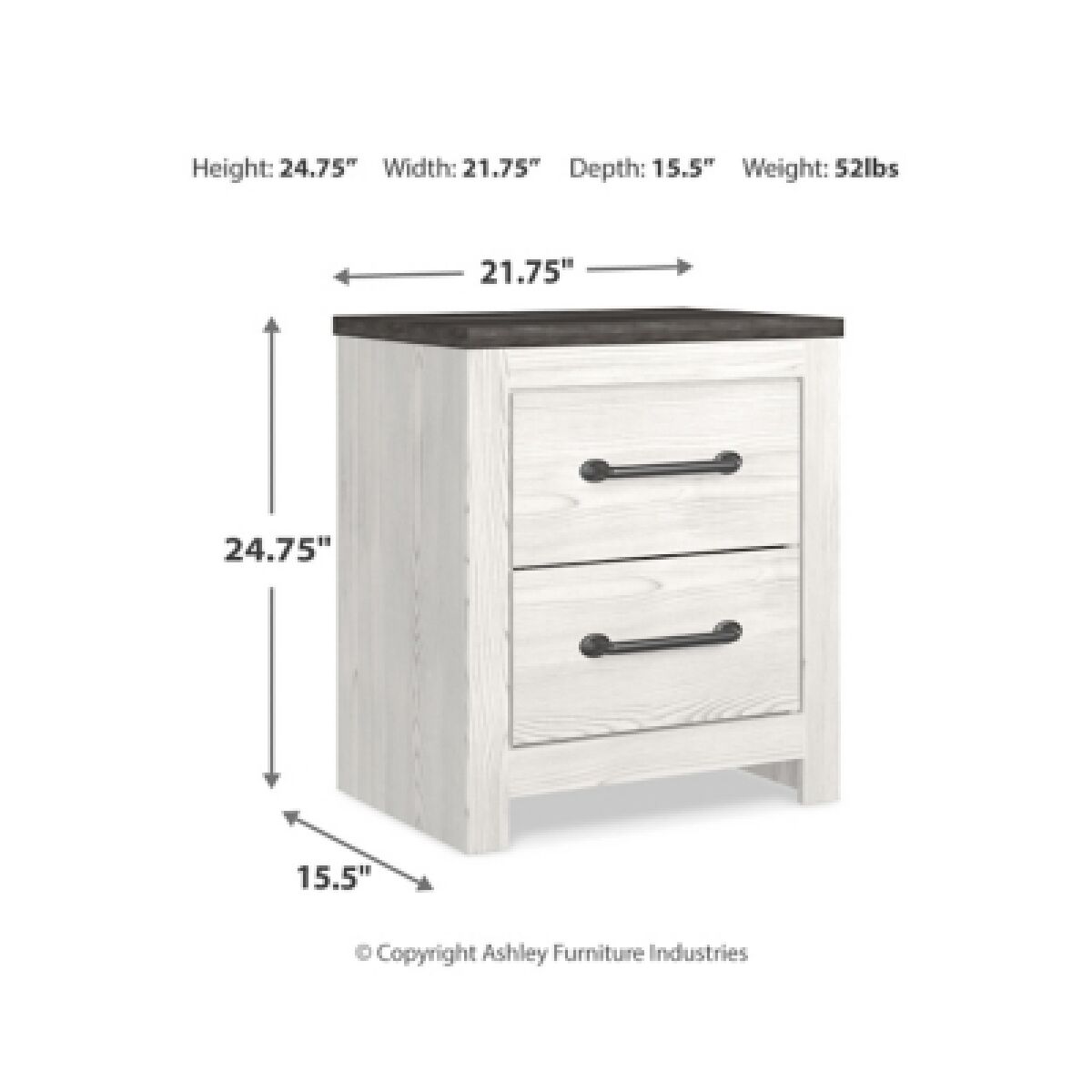 Gerridan Queen Bed with Mirrored Dresser and Nightstand - Image 20