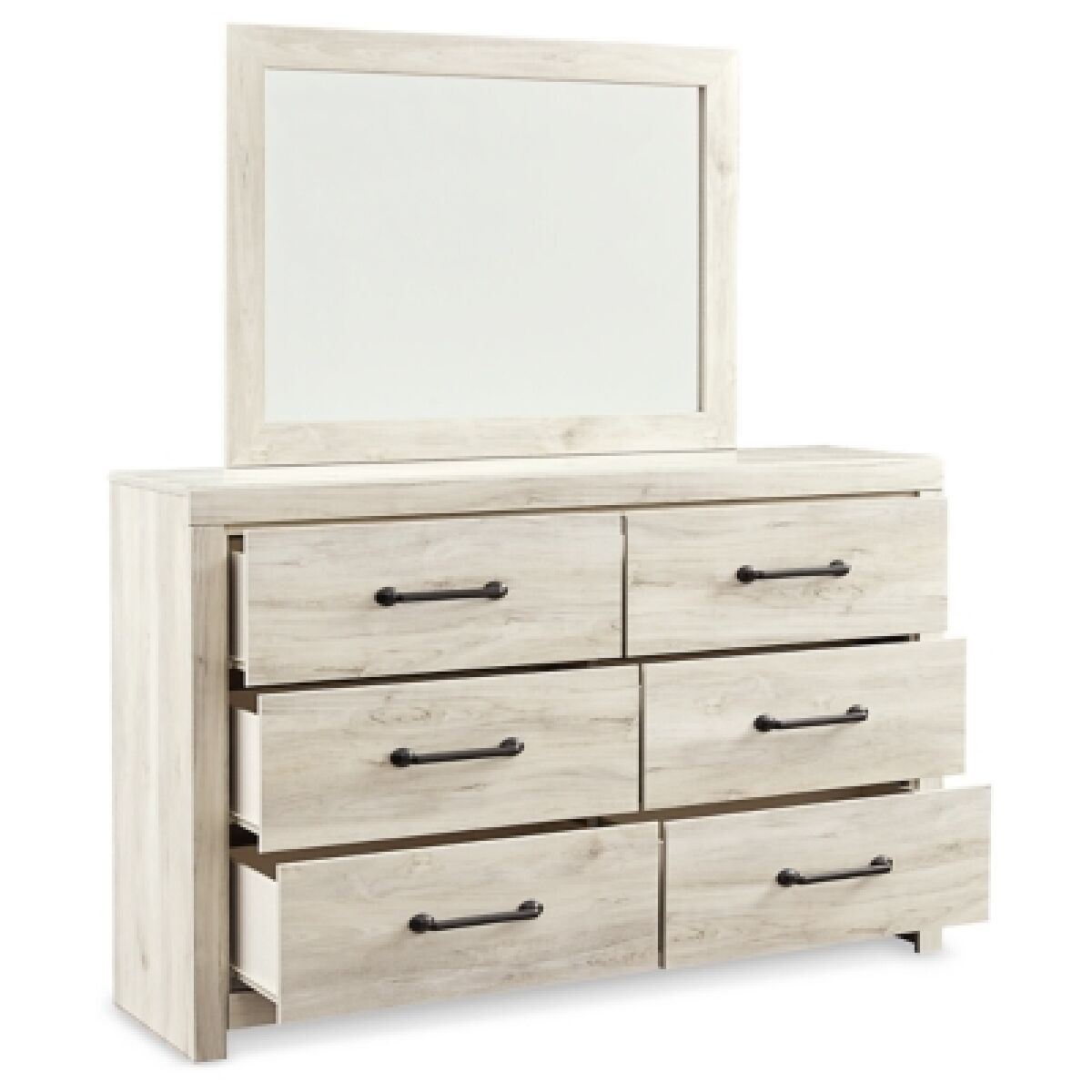 Cambeck Queen Panel Bed with Storage, Dresser, Mirror and Nightstand - Image 8