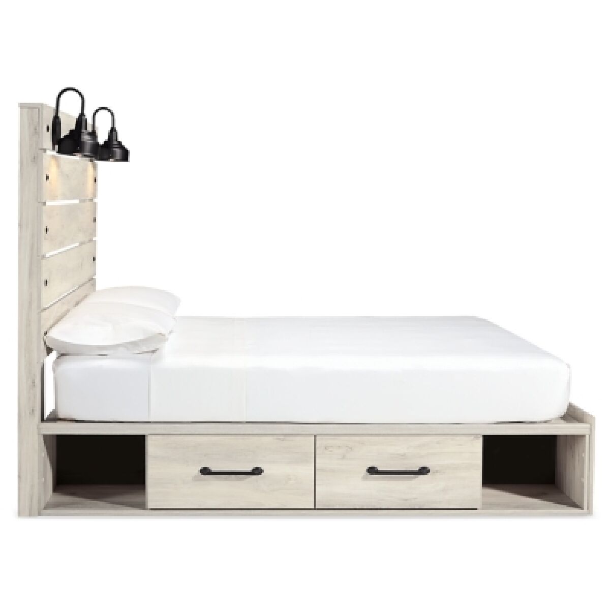 Cambeck Queen Panel Bed with Storage, Dresser, Mirror and Nightstand - Image 5