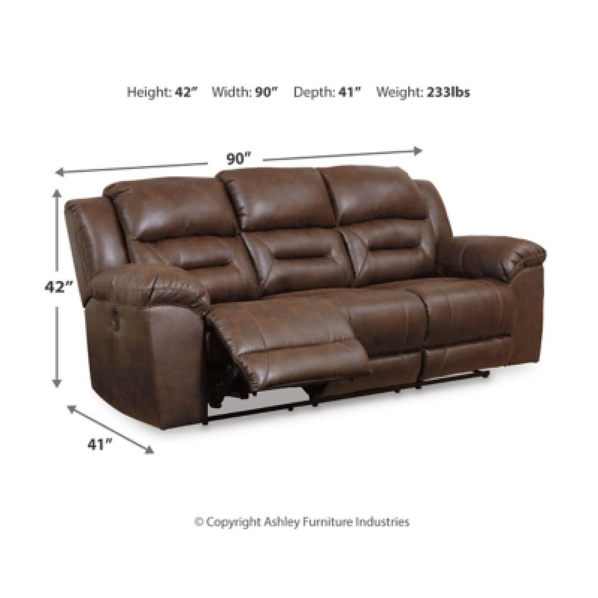 Stoneland Power Reclining Sofa - Image 5