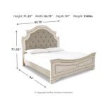 Realyn California King Upholstered Panel Bed - Image 5