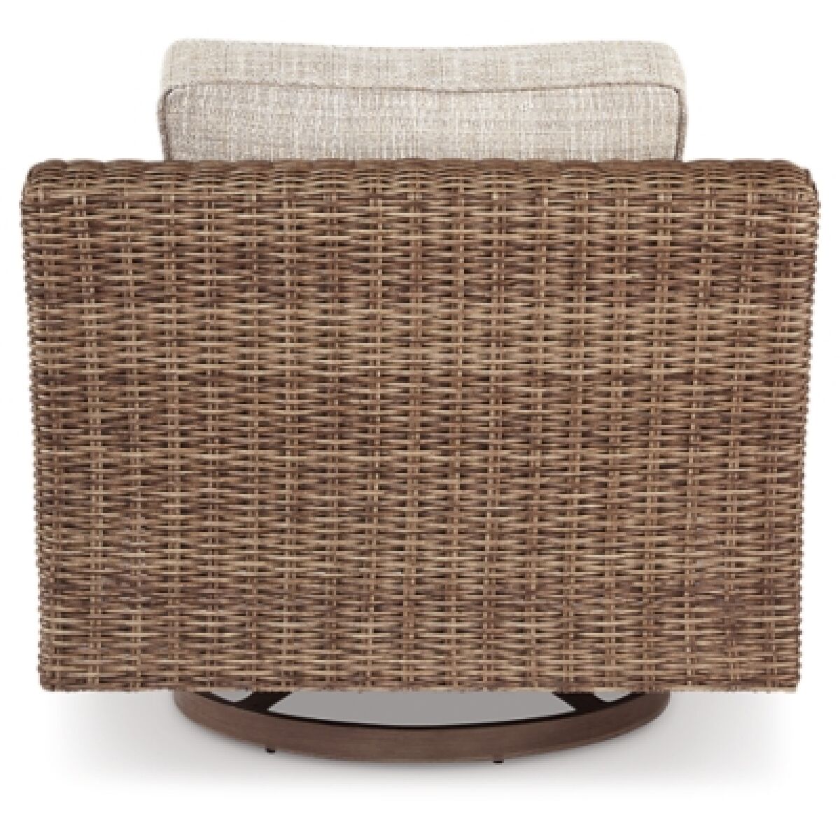 Beachcroft Outdoor Swivel Lounge with Cushion - Image 7
