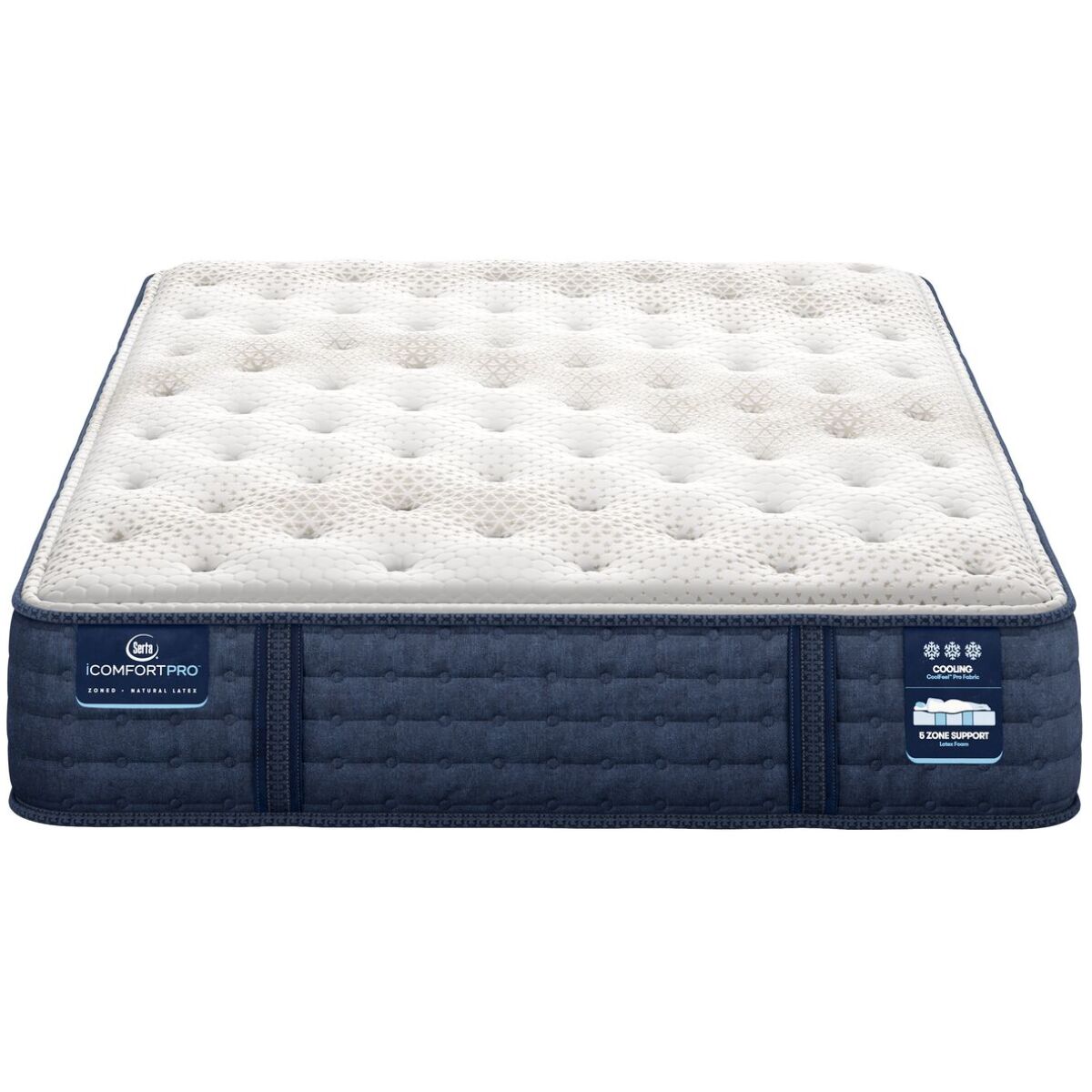 Serta iComfortPRO Chelsea 12" Latex Medium Tight Top Mattress - Image 4